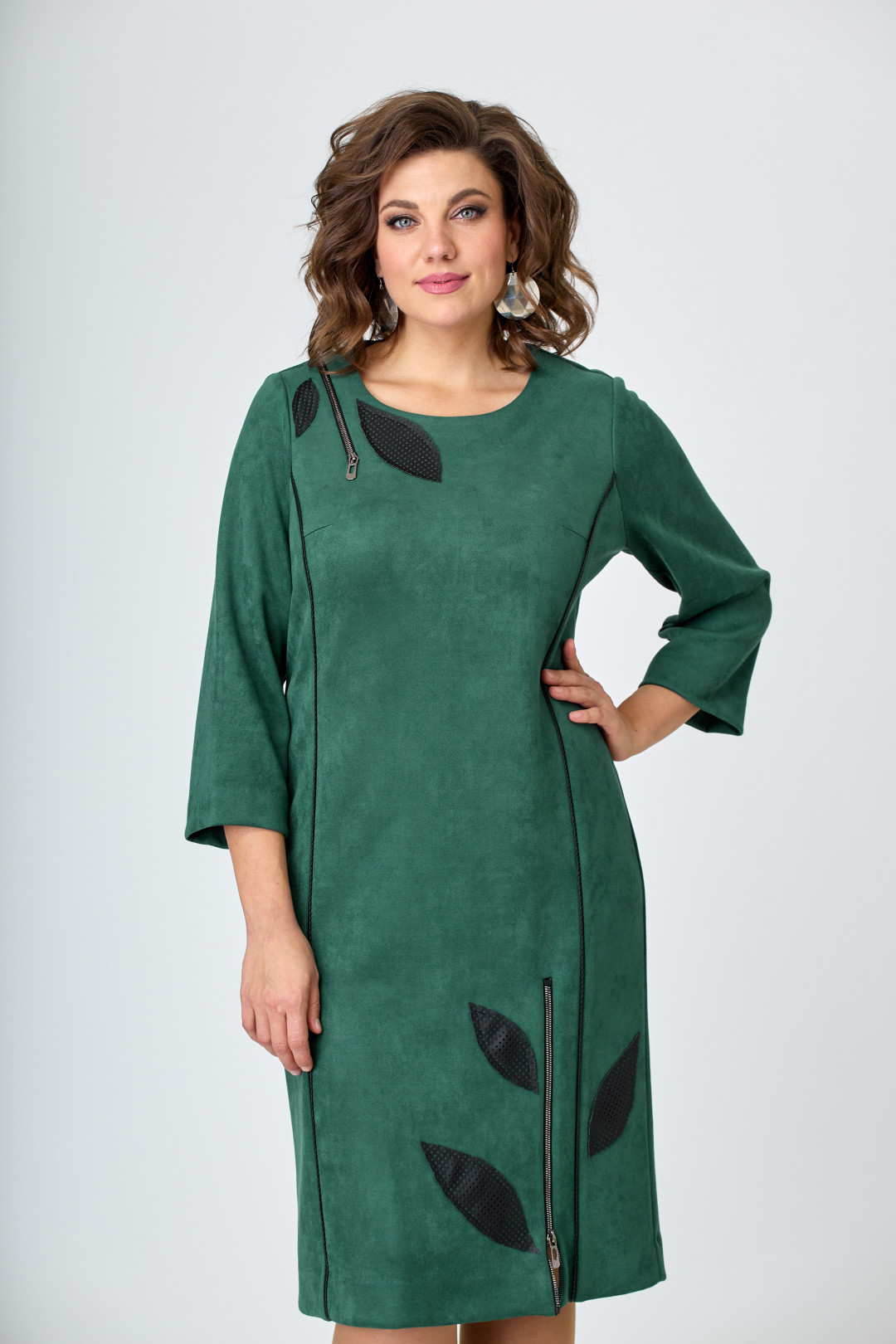 Платье BonnaImage 775 зеленый